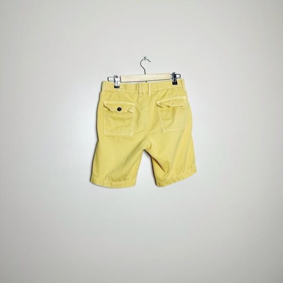 CLEARANCE! Men’s Yellow Vince Patch Pocket Shorts Size 28 VGUC - Picture 2 of 6